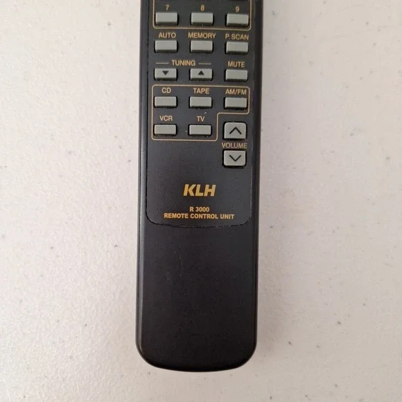 KLH R3000 Remote Control Unit for R-3000 R-3100 (R1) - Picture 5 of 8
